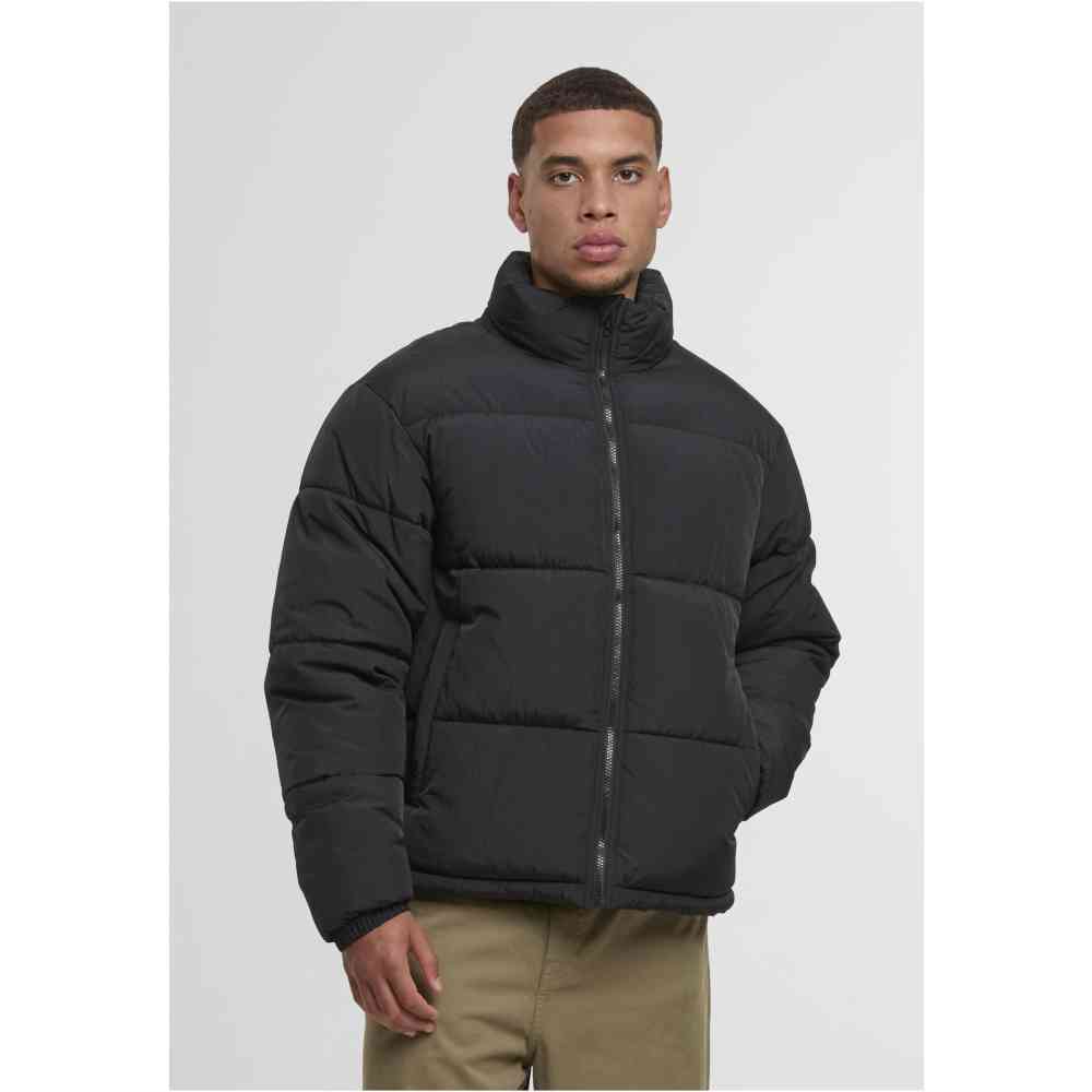 Urban Classics - Crinkle Puffer jacket - Black
